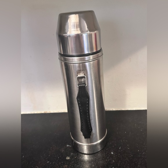 Vintage UNO-VAC Hot/Cold Thermos Unbreakable Stainless Steel - Picture 3 of 4